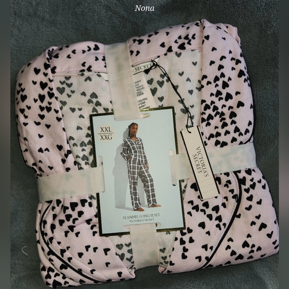 Victoria secret Flannel pj set size XXL NWT - Picture 8 of 11